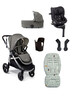 Ocarro 6 Piece Essential Bundle with Joie Baby i-Spin 360 i-Size Car Seat Coal